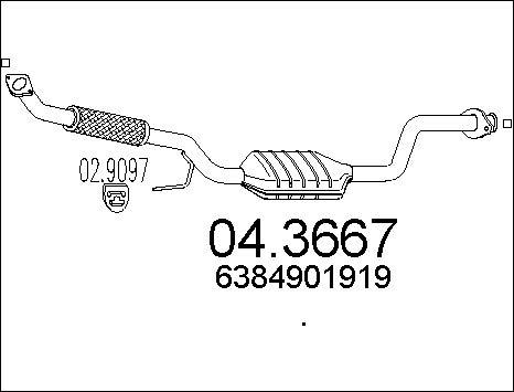 MTS 04.3667 - Catalyseur cwaw.fr