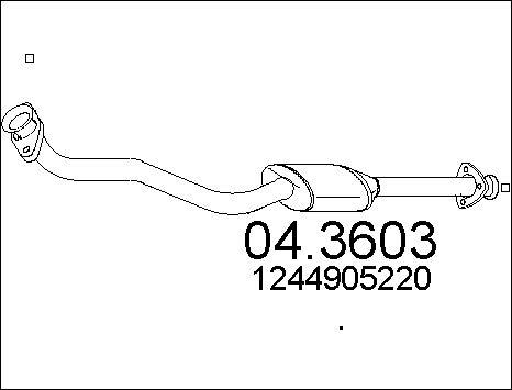 MTS 04.3603 - Catalyseur cwaw.fr