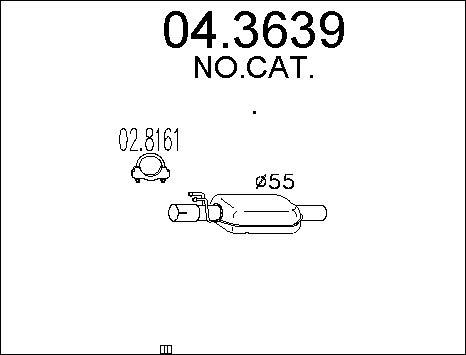 MTS 04.3639 - Catalyseur cwaw.fr