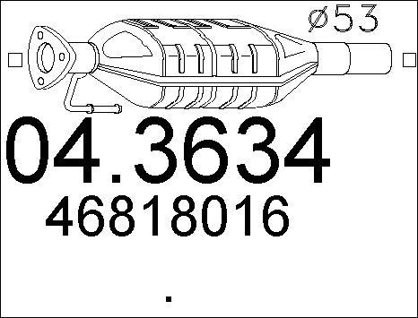 MTS 04.3634 - Catalyseur cwaw.fr