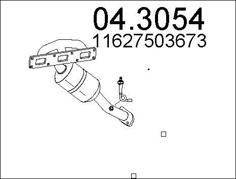 MTS 04.3054 - Catalyseur cwaw.fr