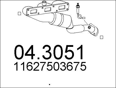 MTS 04.3051 - Catalyseur cwaw.fr