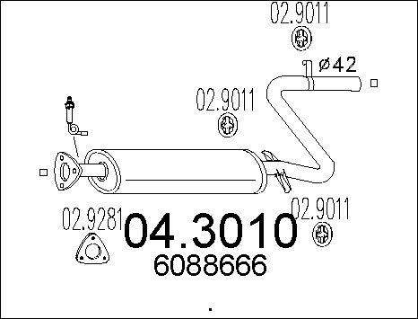 MTS 04.3010 - Catalyseur cwaw.fr