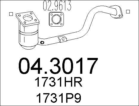 MTS 04.3017 - Catalyseur cwaw.fr