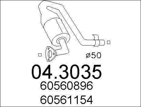 MTS 04.3035 - Catalyseur cwaw.fr