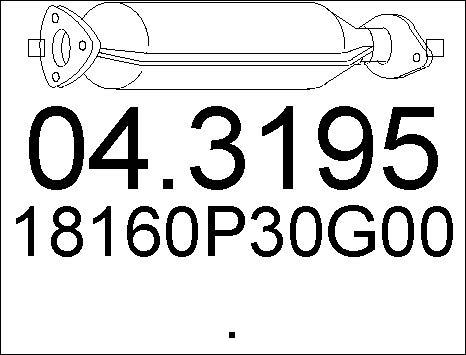 MTS 04.3195 - Catalyseur cwaw.fr