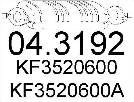 MTS 04.3192 - Catalyseur cwaw.fr