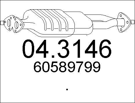 MTS 04.3146 - Catalyseur cwaw.fr