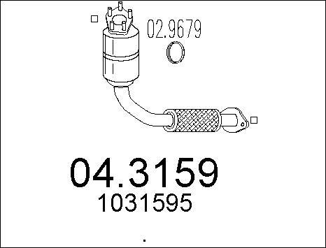 MTS 04.3159 - Catalyseur cwaw.fr