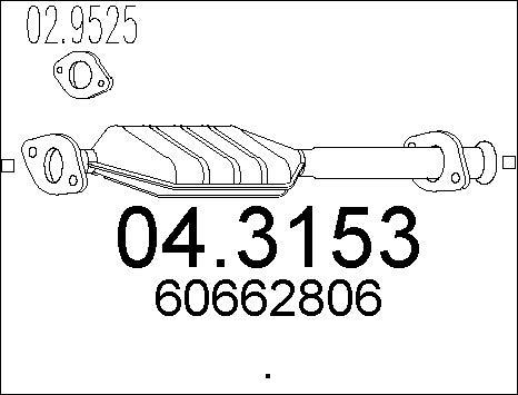 MTS 04.3153 - Catalyseur cwaw.fr