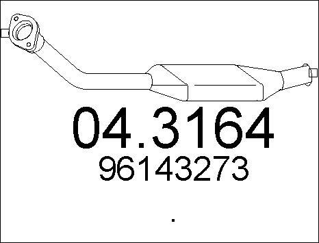 MTS 04.3164 - Catalyseur cwaw.fr