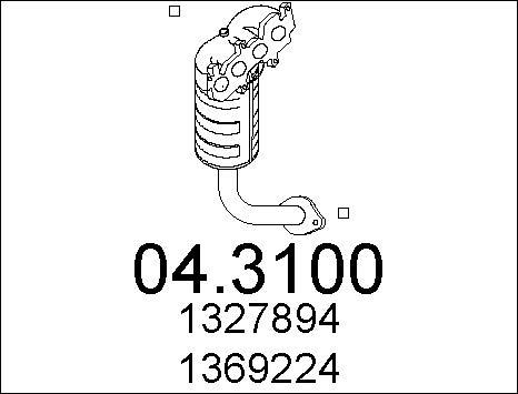 MTS 04.3100 - Catalyseur cwaw.fr