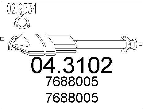 MTS 04.3102 - Catalyseur cwaw.fr