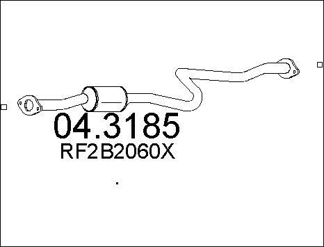 MTS 04.3185 - Catalyseur cwaw.fr