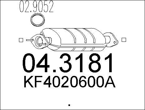 MTS 04.3181 - Catalyseur cwaw.fr