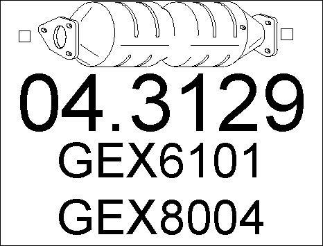 MTS 04.3129 - Catalyseur cwaw.fr