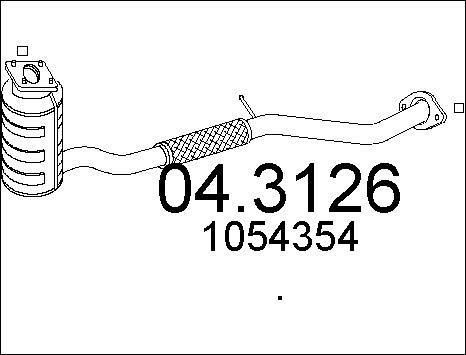 MTS 04.3126 - Catalyseur cwaw.fr