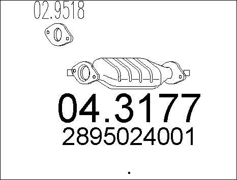 MTS 04.3177 - Catalyseur cwaw.fr