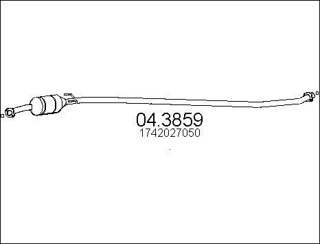 MTS 04.3859 - Catalyseur cwaw.fr