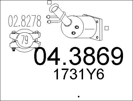 MTS 04.3869 - Catalyseur cwaw.fr