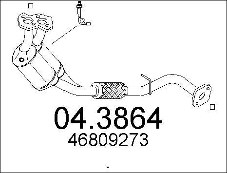 MTS 04.3864 - Catalyseur cwaw.fr