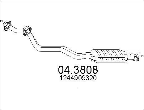 MTS 04.3808 - Catalyseur cwaw.fr