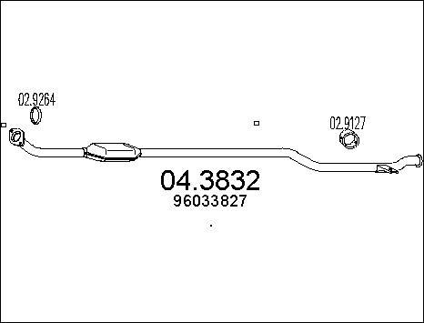 MTS 04.3832 - Catalyseur cwaw.fr