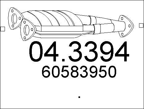 MTS 04.3394 - Catalyseur cwaw.fr