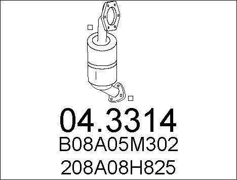 MTS 04.3314 - Catalyseur cwaw.fr