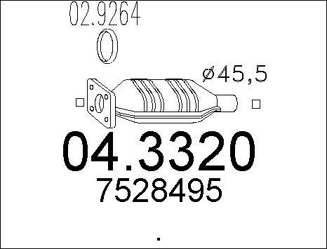 MTS 04.3320 - Catalyseur cwaw.fr