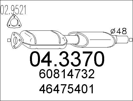 MTS 04.3370 - Catalyseur cwaw.fr