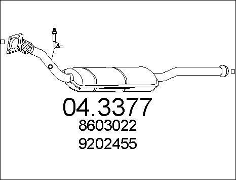 MTS 04.3377 - Catalyseur cwaw.fr