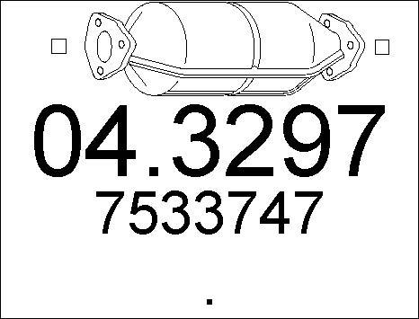 MTS 04.3297 - Catalyseur cwaw.fr