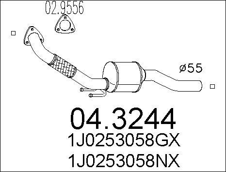 MTS 04.3244 - Catalyseur cwaw.fr