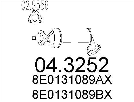 MTS 04.3252 - Catalyseur cwaw.fr