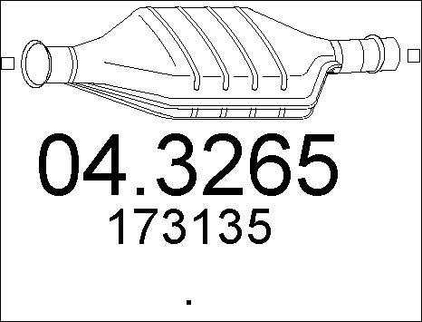 MTS 04.3265 - Catalyseur cwaw.fr