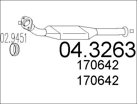 MTS 04.3263 - Catalyseur cwaw.fr