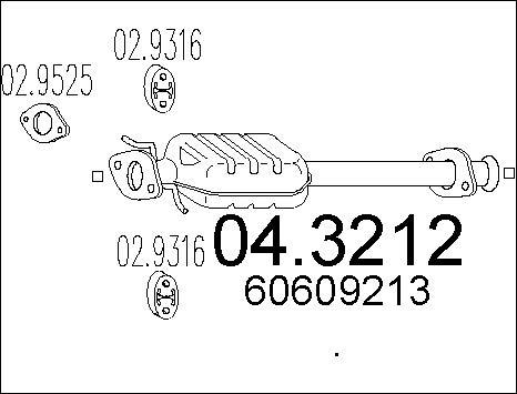 MTS 04.3212 - Catalyseur cwaw.fr