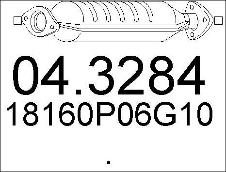 MTS 04.3284 - Catalyseur cwaw.fr