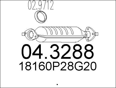 MTS 04.3288 - Catalyseur cwaw.fr