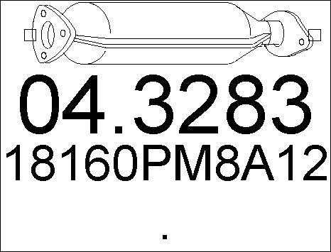 MTS 04.3283 - Catalyseur cwaw.fr