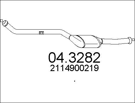 MTS 04.3282 - Catalyseur cwaw.fr