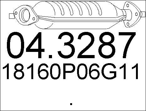 MTS 04.3287 - Catalyseur cwaw.fr