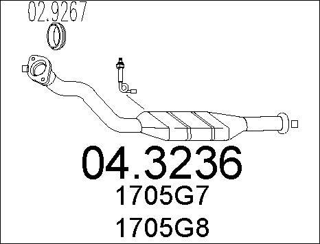 MTS 04.3236 - Catalyseur cwaw.fr