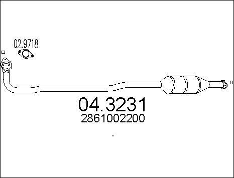 MTS 04.3231 - Catalyseur cwaw.fr