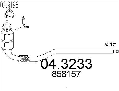 MTS 04.3233 - Catalyseur cwaw.fr