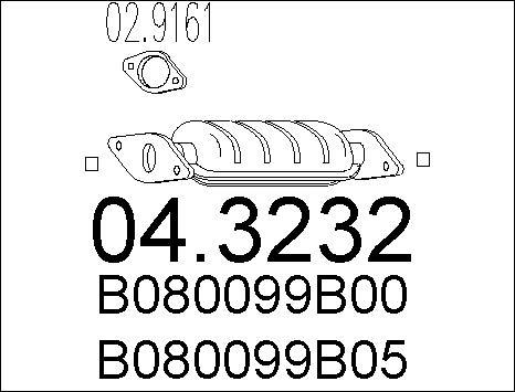 MTS 04.3232 - Catalyseur cwaw.fr