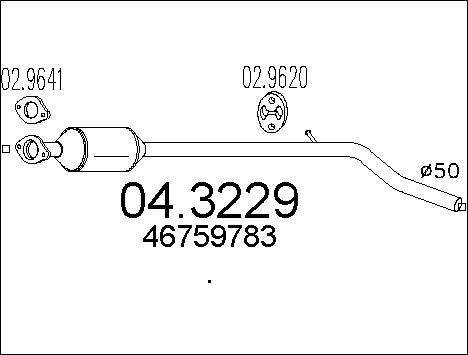 MTS 04.3229 - Catalyseur cwaw.fr