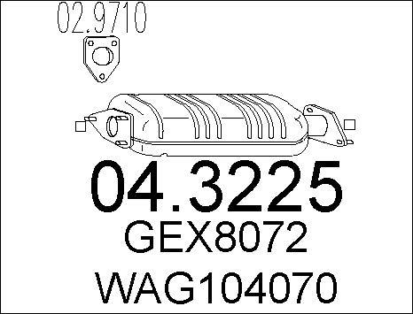 MTS 04.3225 - Catalyseur cwaw.fr