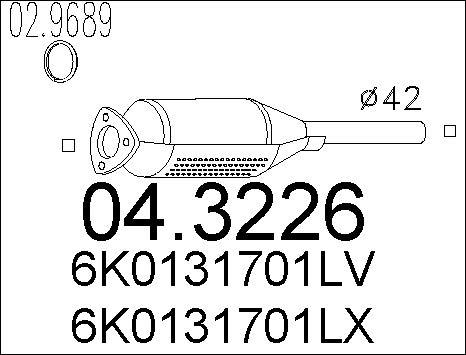 MTS 04.3226 - Catalyseur cwaw.fr